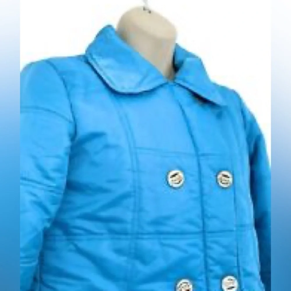 Paul Frank is Your Friend Youth Blue Puffer Nylon Winter Jacket Ski/Snow Size L